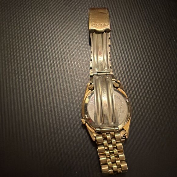 Vtg Seiko Automatic 7S26-3119 Mens Wrist Watch 21 Jewels Day/Date Gold Works GUC main image 12